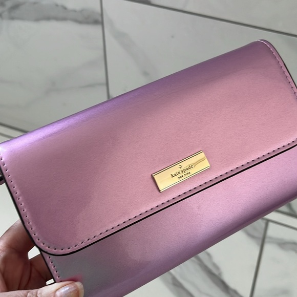 NEW and Giftable Kate Spade Pink Wristlet/Clutch - Picture 7 of 14
